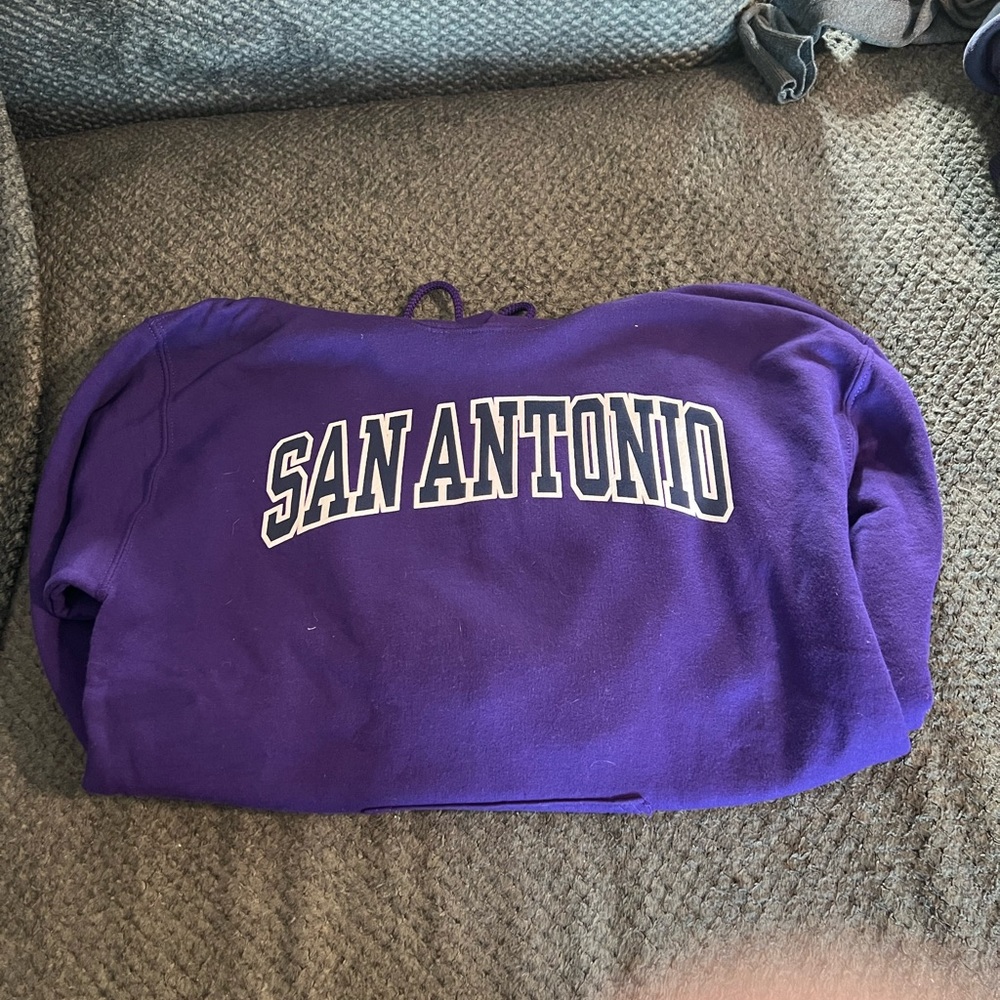 San Antonio Purple Hoodie